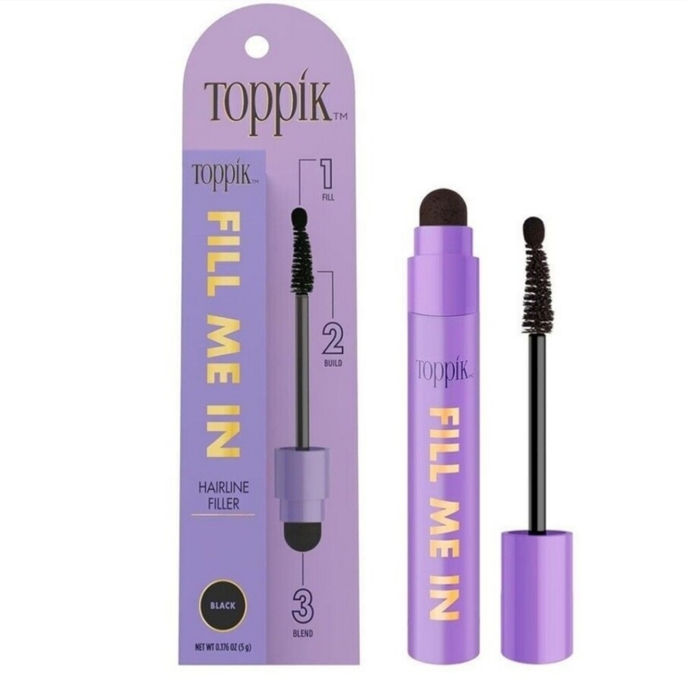 🖤NWT Toppik Fill Me In Hair Line Filler Black Noir 0.176 oz